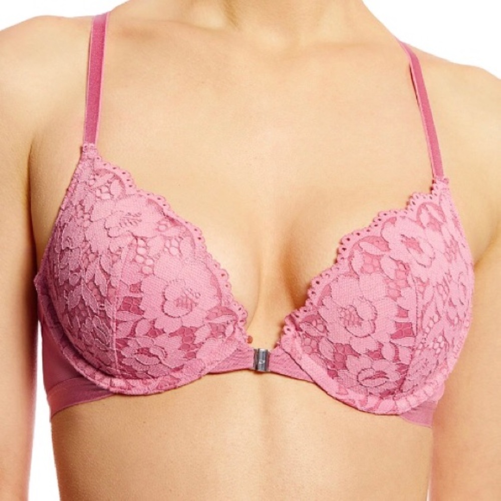 Dobreva 40DD Bra Hot Pink Front Closure New W/ Tag